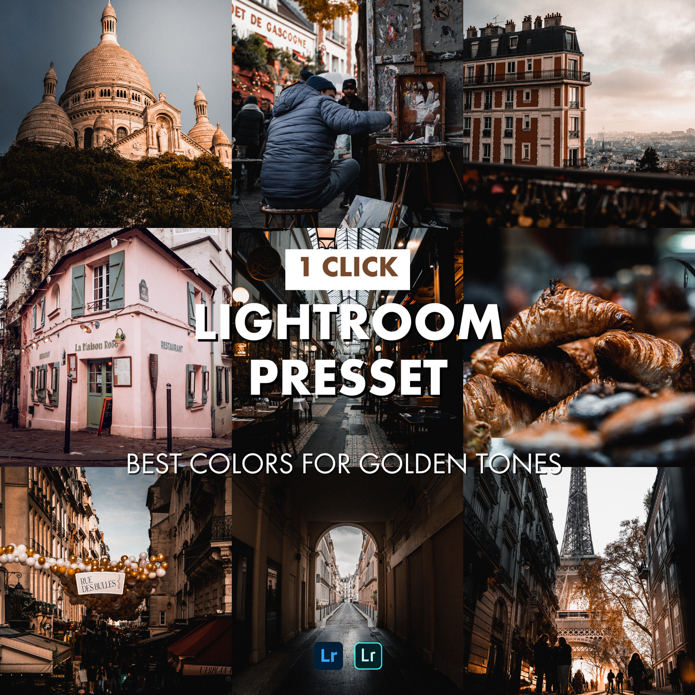 PRESSET LIGHTROOM - GOLD LIGHT