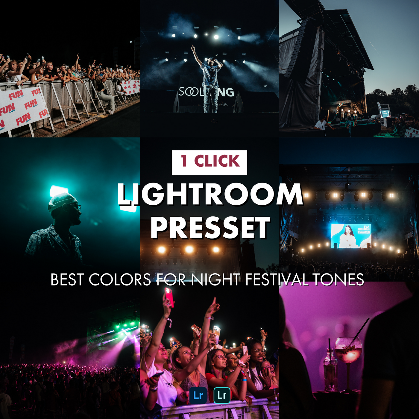 PRESSET LIGHTROOM - FESTIVAL