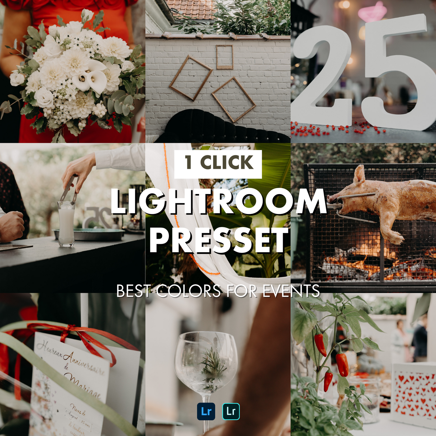 PRESSET LIGHTROOM - EVENTS & WEDDINGS