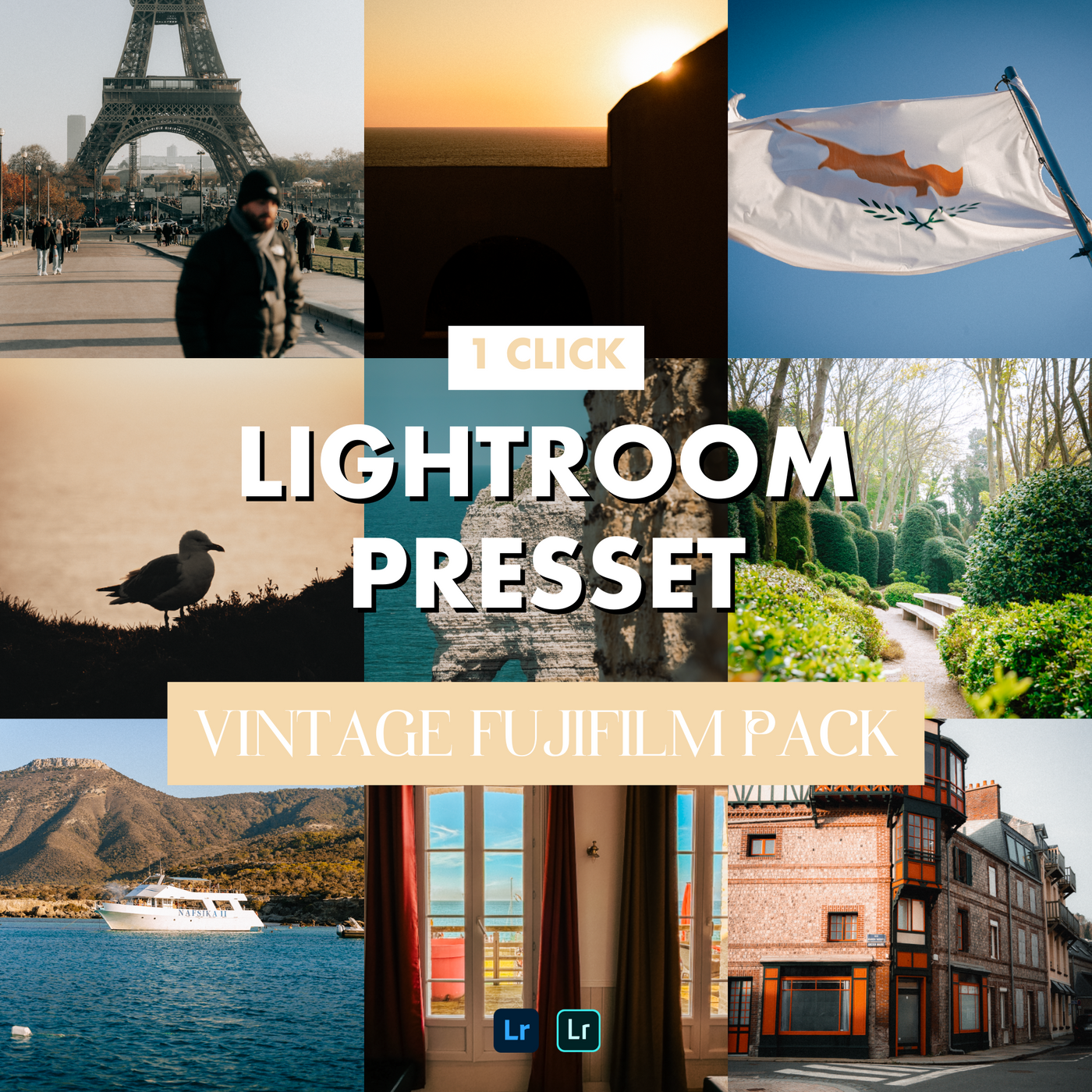 PRESSET LIGHTROOM - VINTAGE FUJIFILM